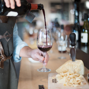 Dégustation de vin et sélection de grands crus.
